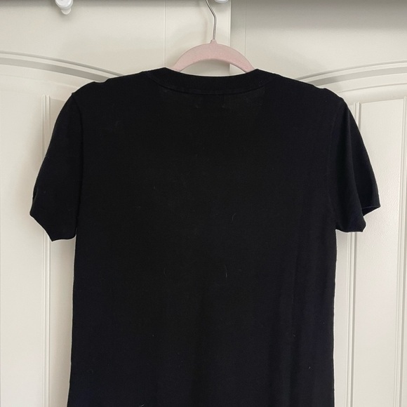 Hatch The Eliza Dress black short sleeve midi dress size 3/ large - Picture 6 of 7